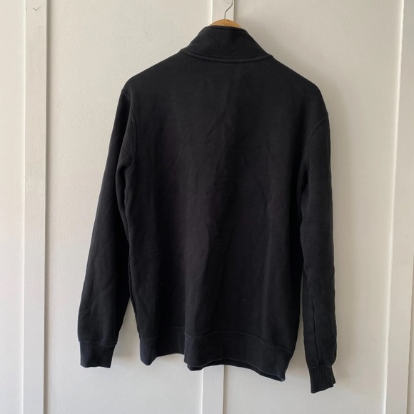 Nike Half Zip Sweater Jumper Black Size Medium - Picture 8 of 9